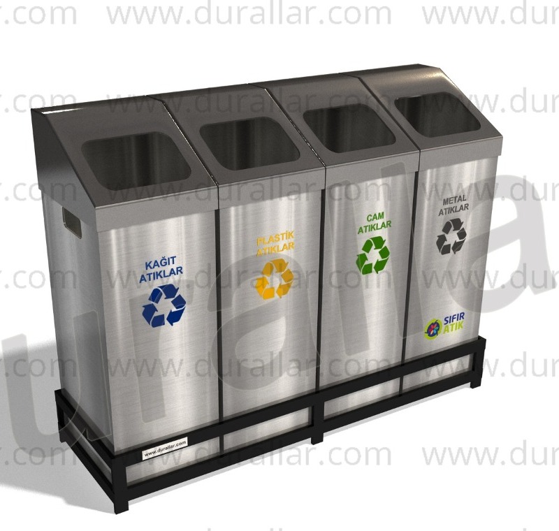 Sıfır Atık Çöp Kutuları -GDK-4025