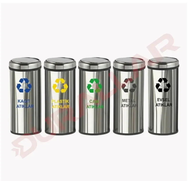 5 li Döner Kapaklı Geri Dönüşüm Kutusu -GDK-5012