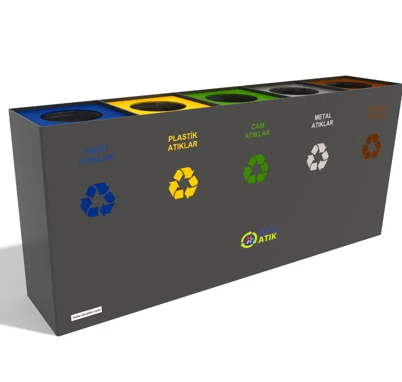 5 li Sıfır Atık Geri Dönüşüm Kutusu -GDK-5078