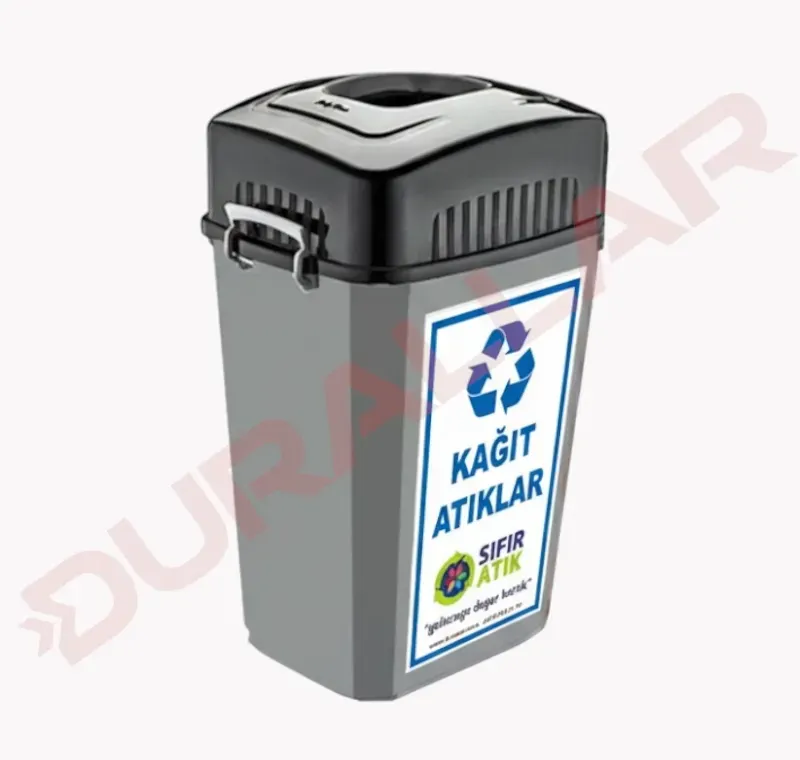 60 litre Kağıt Atık Geri Dönüşüm Kutusu -GDK-600