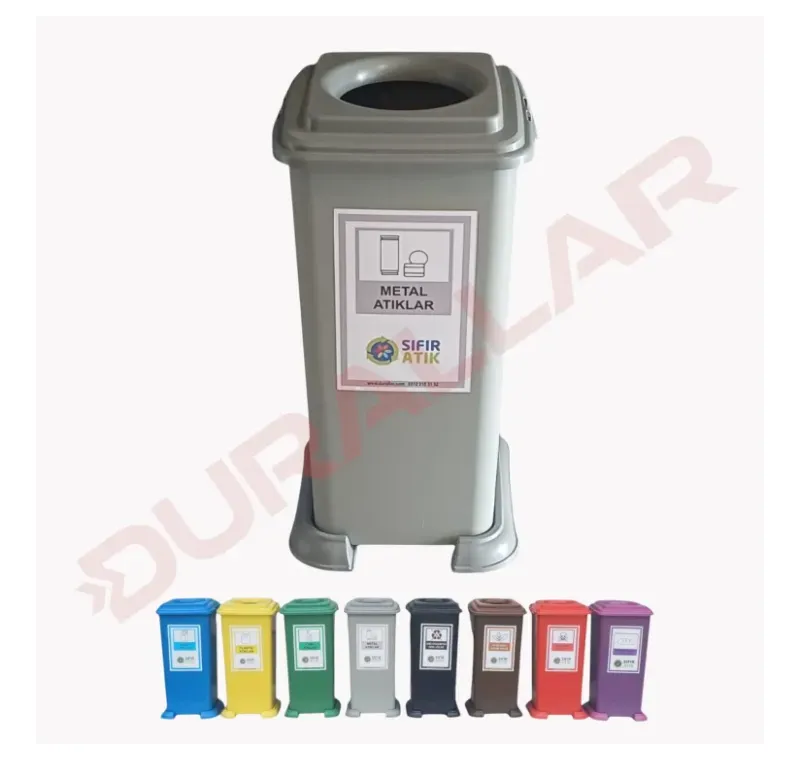 70 Litre Metal Atık Kutusu -GDK-7004