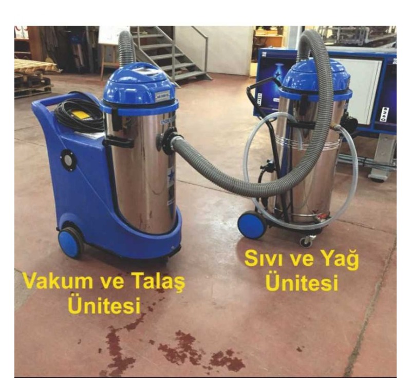 Bor Yağı ve Metal Talaşı Vakum Makinası