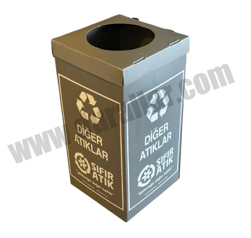 Diğer Atıklar Kutusu -PP Geri Dönüşüm Kolisi