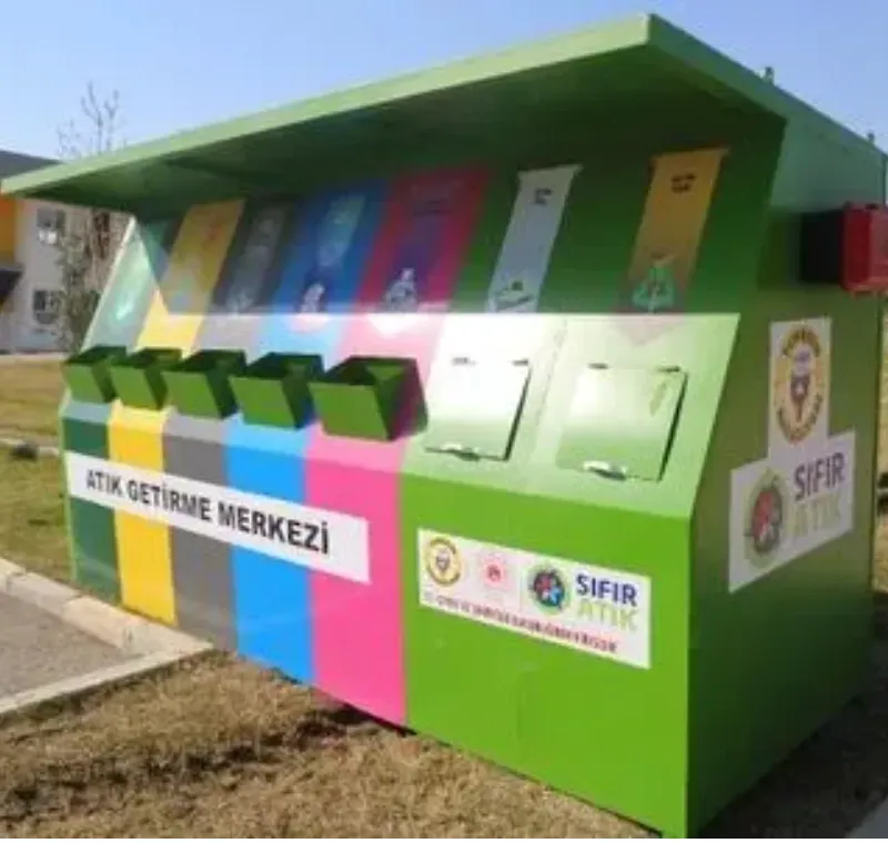 Mobil Atık Toplama Merkezi -2.Sınıf 7 Bölmeli