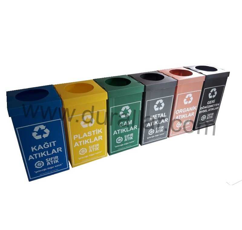 Plastik Geri Dönüşüm Kutusu -Sıfır Atık Seti