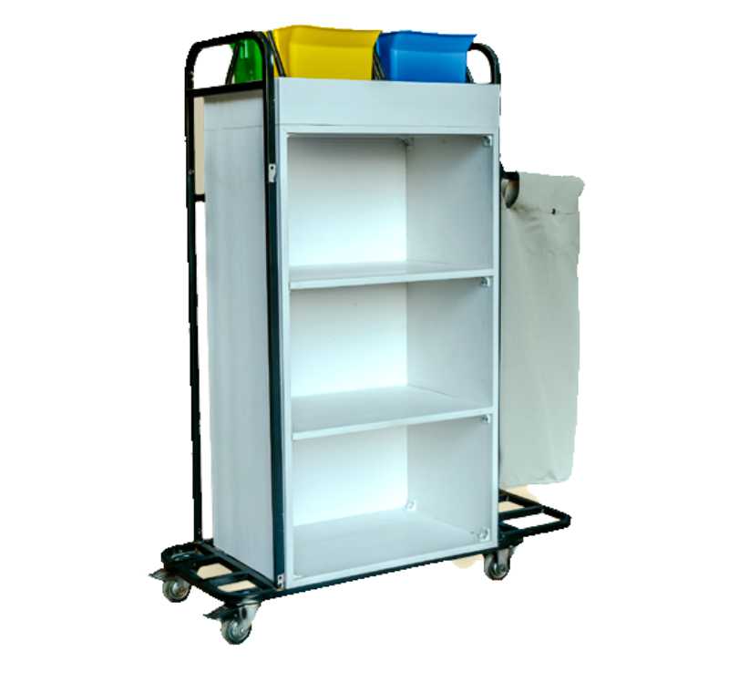 Pvc Raflı Brandalı Kat Arabası -PVC 324