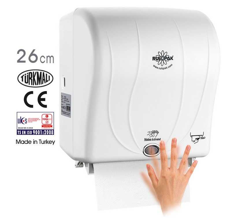 Sensörlü Havlu Makinesi 26cm -R-1301 B
