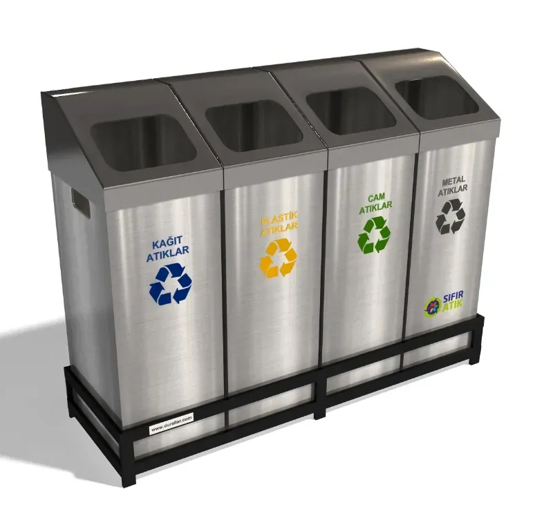 Sıfır Atık Çöp Kutuları -GDK-4025