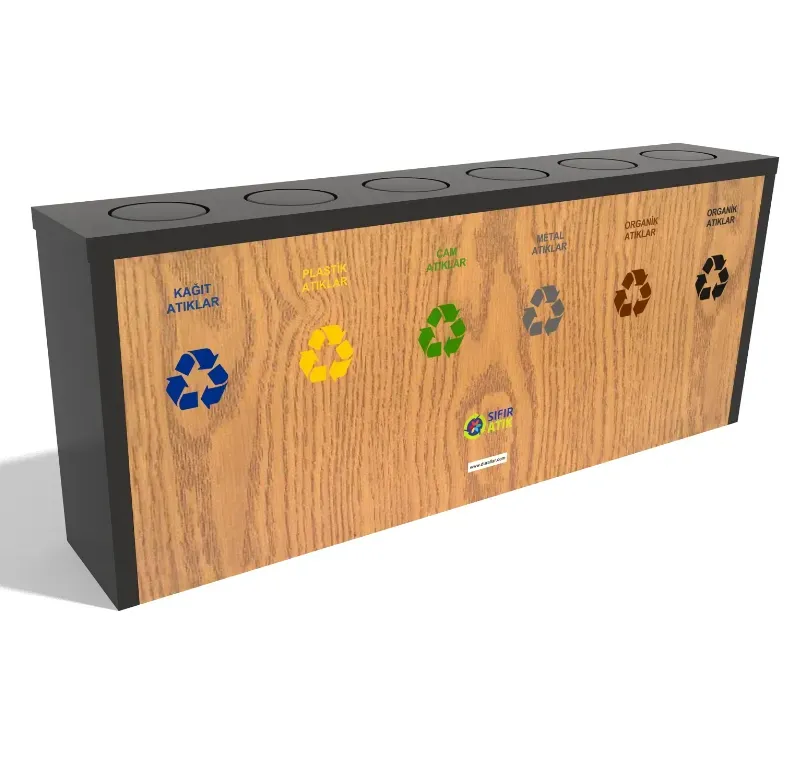 Sıfır Atık Geri Dönüşüm Kutusu -GDK-6086