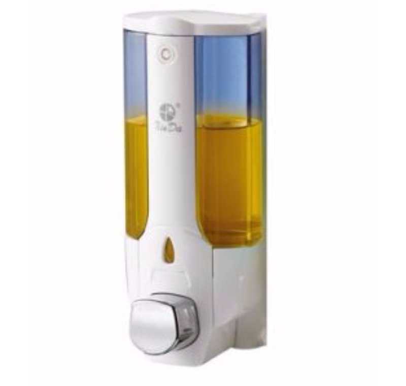 Plastik Sıvı Sabunluk Beyaz Renk 380 ML -ZYQ138